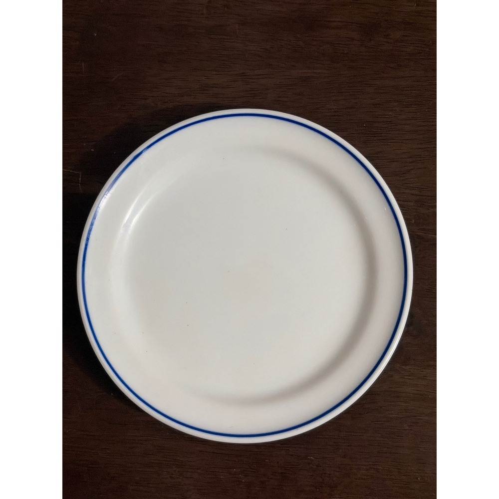 American Airlines Michaud Japan  Small Plate White Blue‎ Trim 73-PL-09 5.25"